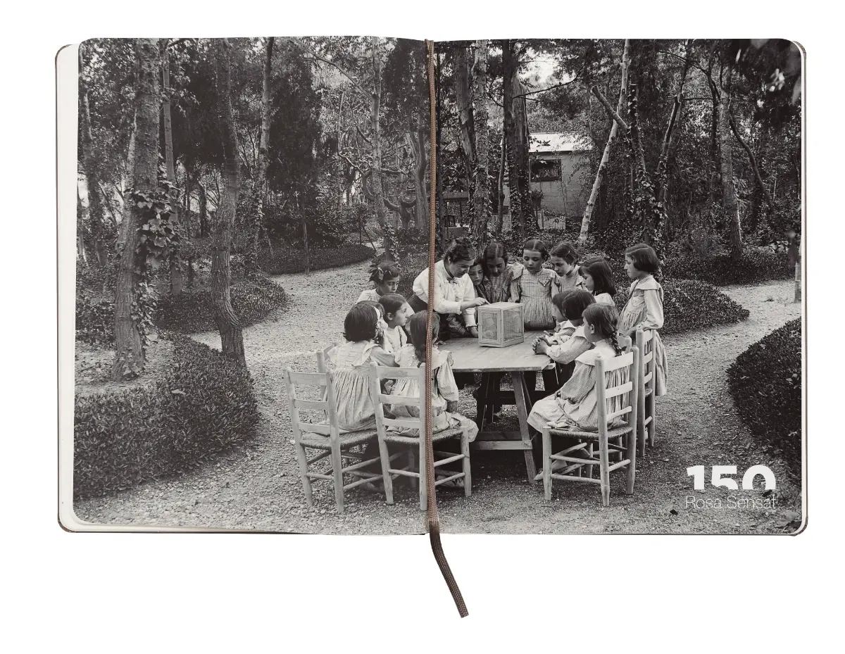 «En una escola on es pretén dur a terme una obra d’educació natural activa, el menys important són els edificis i el que ho és més és el camp. Les visites i les excursions han anat encaminades ben sovint a la formació del sentit estètic.»