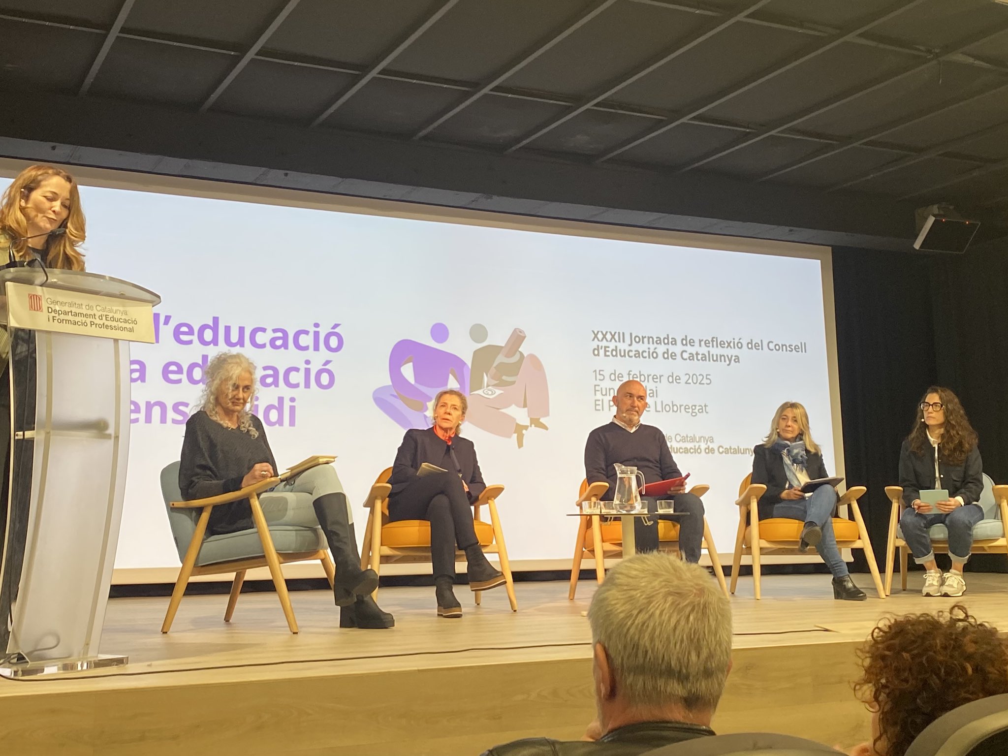 L’Associació de Mestres Rosa Sensat participa en la XXXII Jornada de reflexió del Consell d’Educació de Catalunya