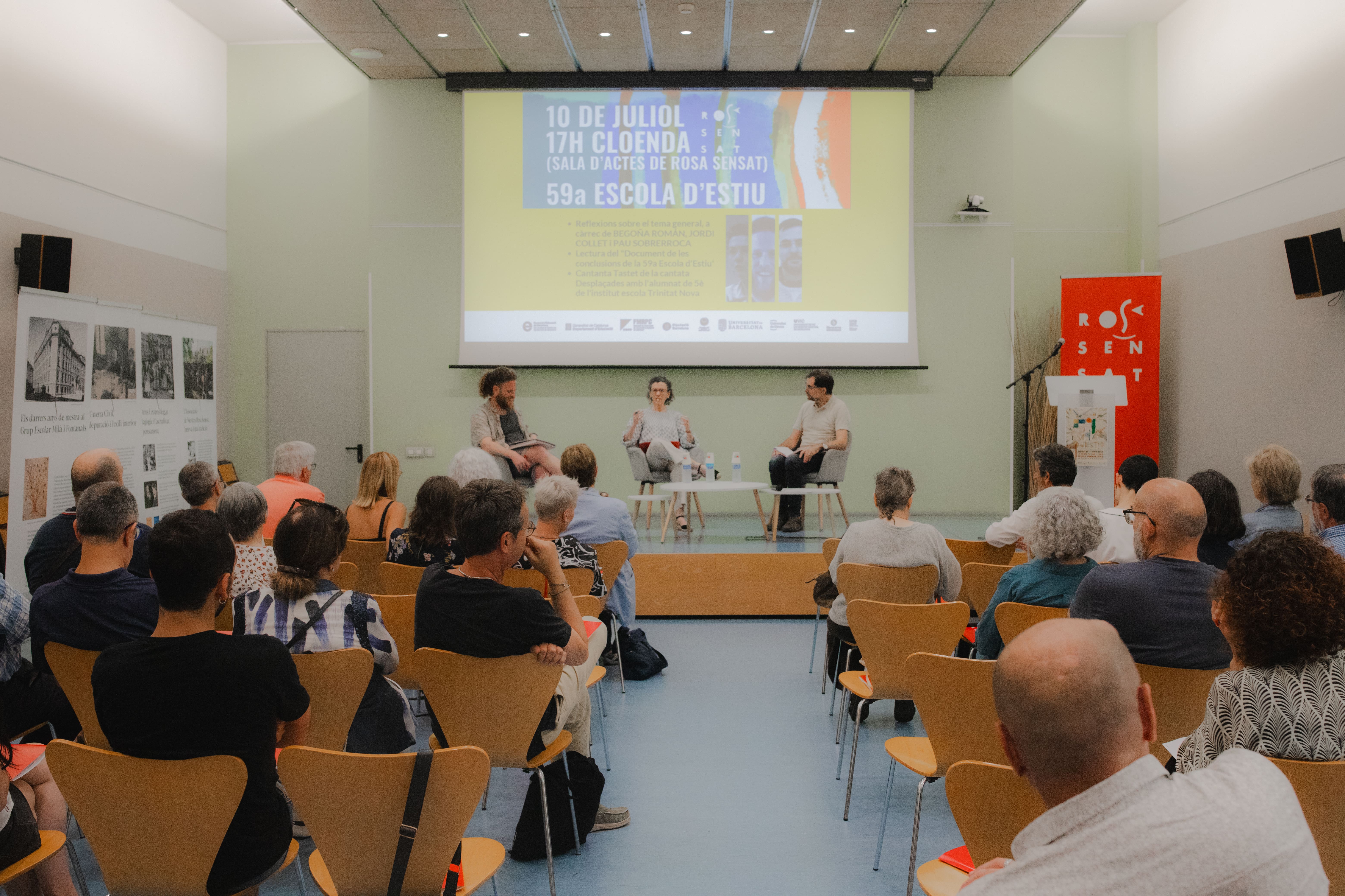 Tercer i últim diari de la 59a Escola d'Estiu