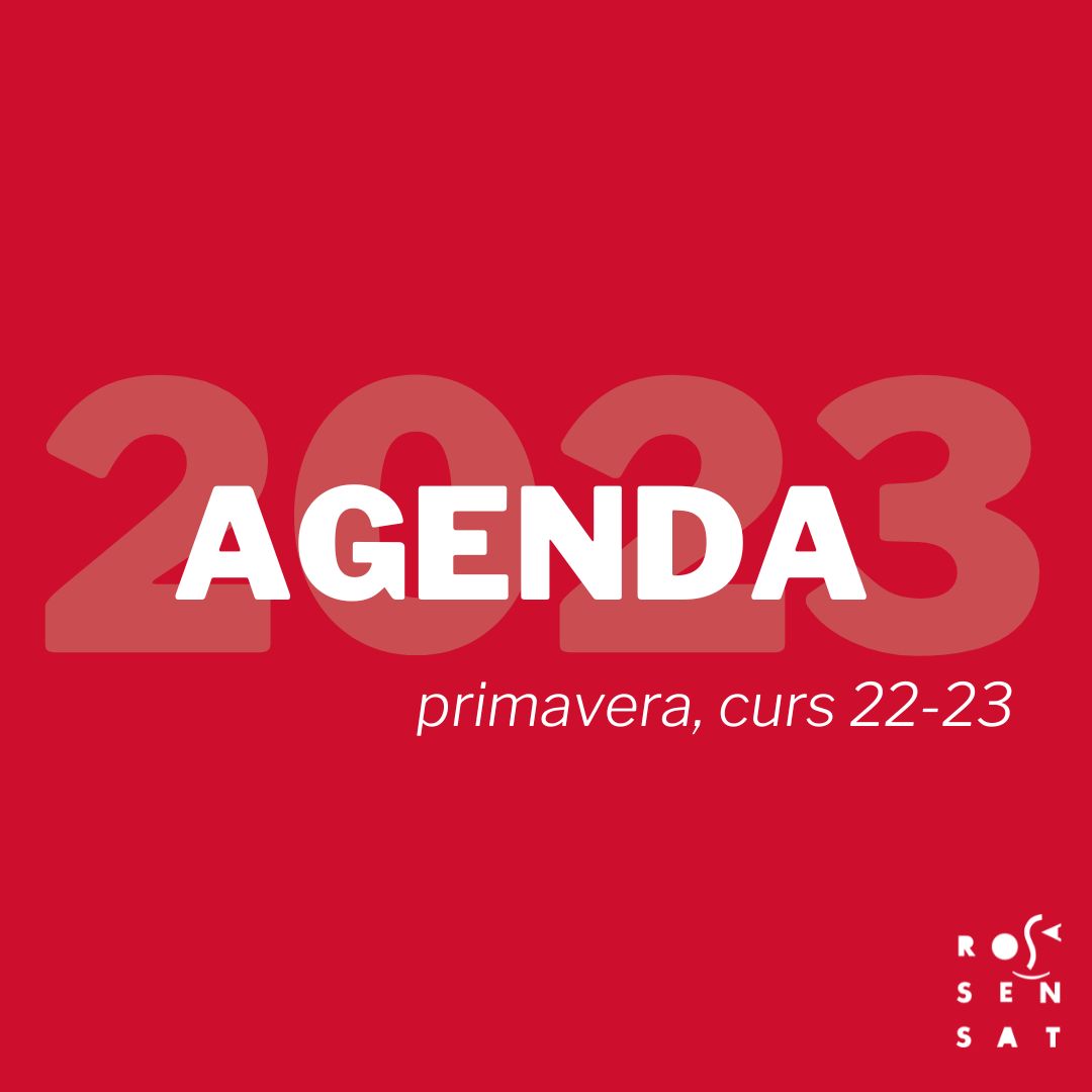 AGENDA PRIMAVERA: actes i activitats, maig-juny (curs 22-23)