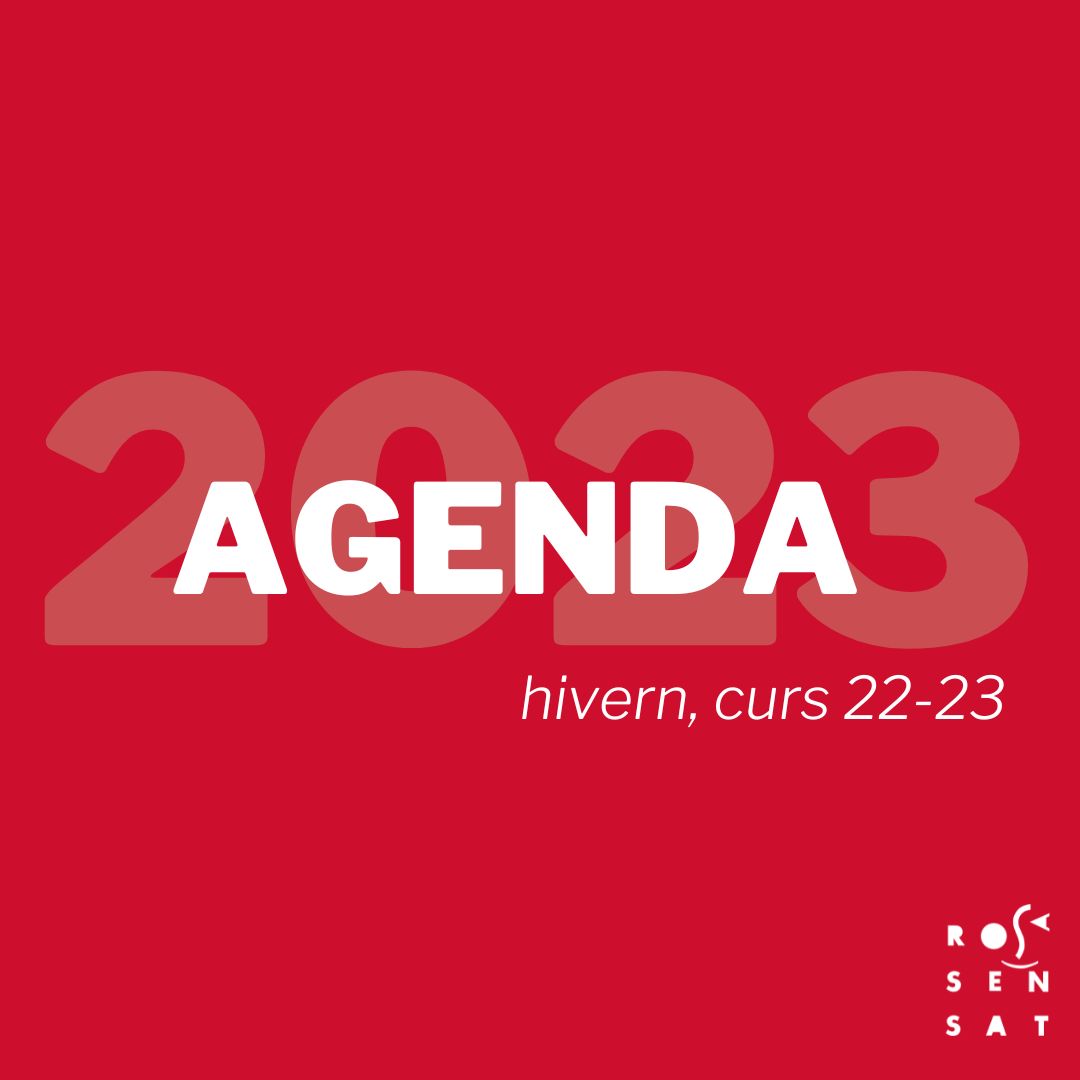 AGENDA HIVERN: actes i activitats, gen-abr (curs 22-23)