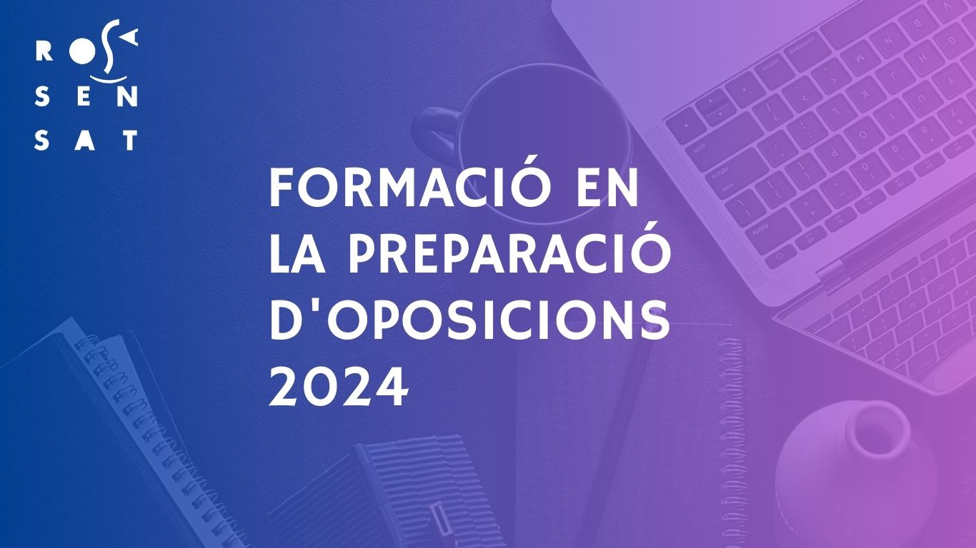 Oposicions 2024: Educar a infantil, primària i secundària avui. Formació per especialitats