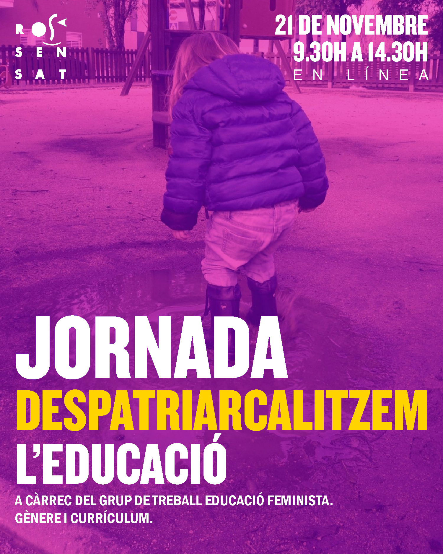 Jornada Feminista: Despatriarcalitzem l'educació (en línia)