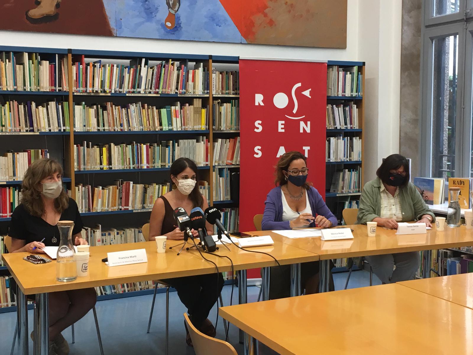 Vídeo de la roda de premsa sobre el Manifest conjunt amb relació a l'obertura de centres educatius, curs 2020-21