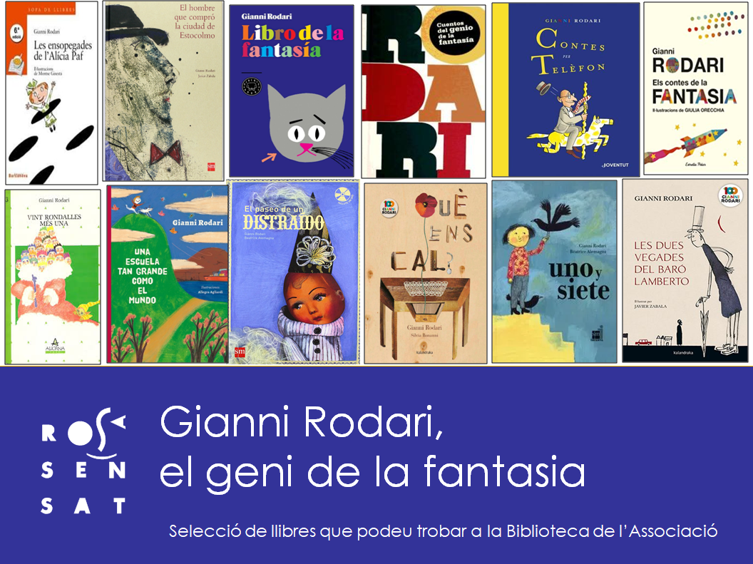Bibliografia sobre Gianni Rodari, el geni de la fantasia
