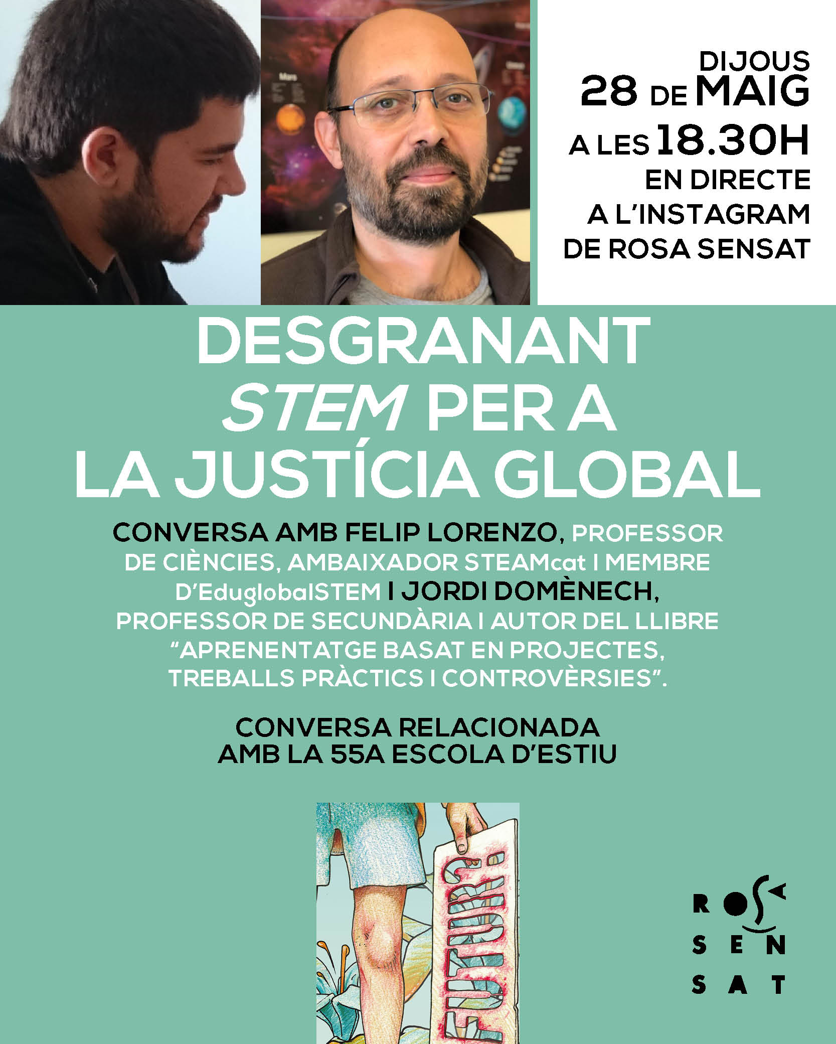 Conversa: Desgranant STEM per a la Justícia Global. [28 de maig]