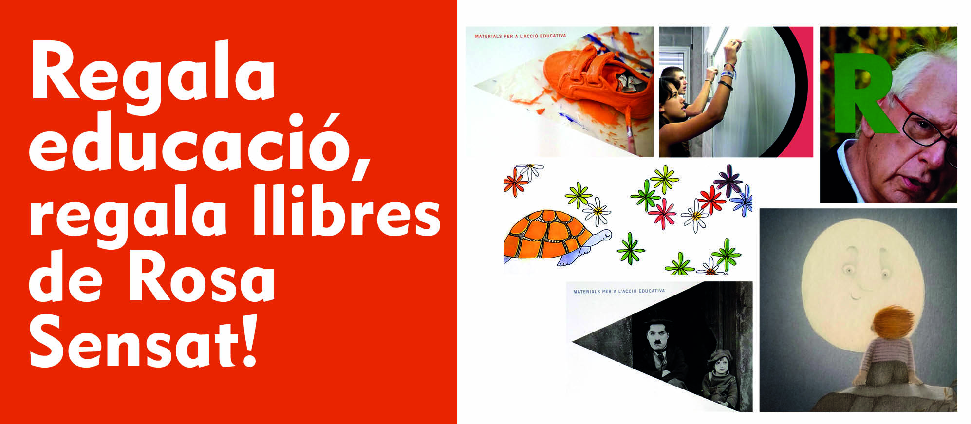 Regala educació, regala llibres de Rosa Sensat!