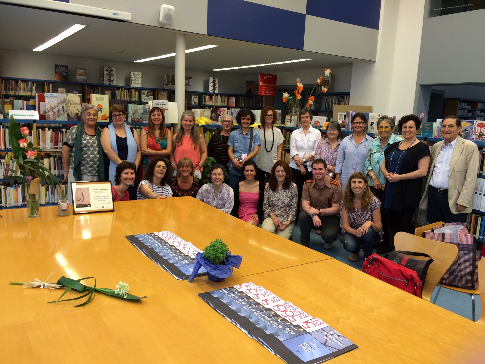 Lliurat el VII Premi Carme Romaní a la Biblioteca Infantil de Rosa Sensat