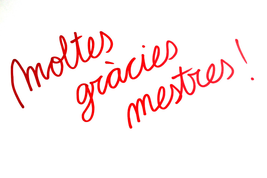 T'invitem a recordar els teus mestres inoblidables amb 