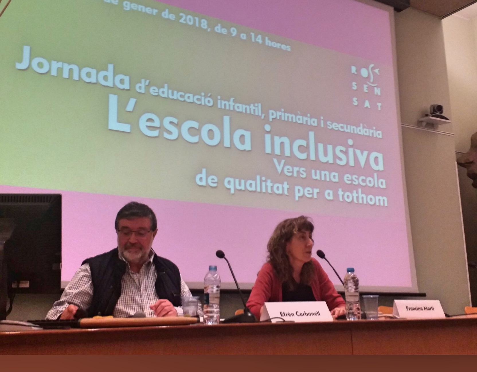 L’escola preparada  és l’escola justa Crònica de la Jornada L’escola inclusiva vers una escola de qualitat per a tothom