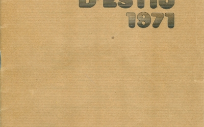 1971 – 6ª Escola d’Estiu