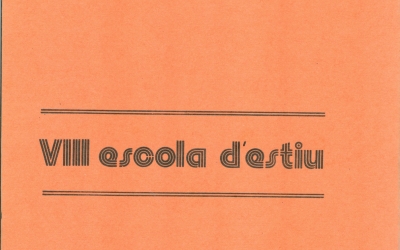 1973 – 8ª Escola d’Estiu