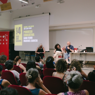 Pobresa educativa amb Gino Ferri i Maribel Garcia