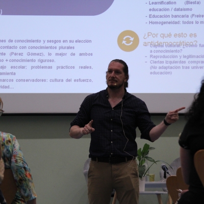 Inauguració 59a Escola d'Estiu: De l’«educació objectiva» a l’«educació política» amb Manuel Fernández Navas