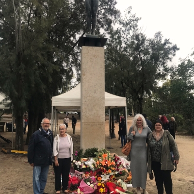 Intervenció Mar Hurtado - Ofrena floral a Ferrer i Guàrdia