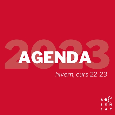 AGENDA HIVERN: actes i activitats, gen-abr (curs 22-23)