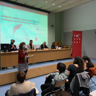 Infància i política, què preval? 'De les polítiques reactives a les reflexives'