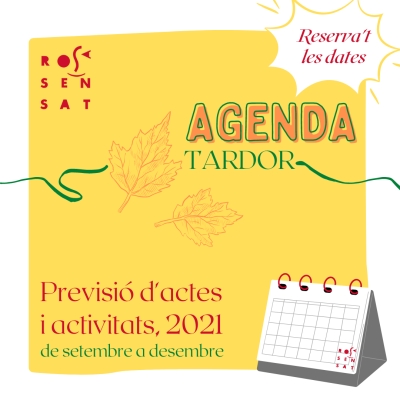 AGENDA TARDOR: actes i activitats, set-des