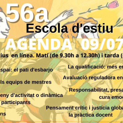 Agenda d'actes i activitats 09/07/21