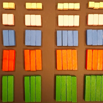 Vídeo 6. Nombres quadrats amb reglets