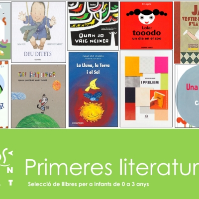 Primeres literatures: selecció de llibres per a infants de 0 a 3 anys