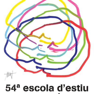 Frederic Amat signa el cartell de la 54ª Escola d'Estiu