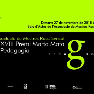 La il·lustradora Carme Solé Vendrell i el Projecte de Formació i Circ Social de l’Ateneu Popular 9 Barris, guardons Marta Mata 2018