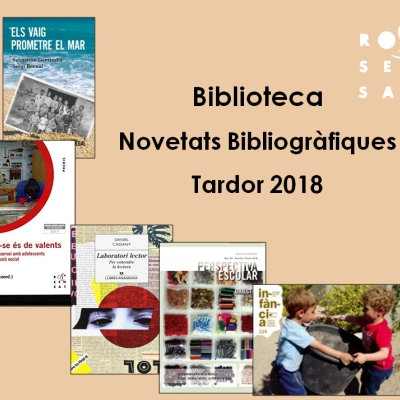 Consulta les novetats bibliogràfiques d'aquesta tardor