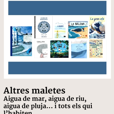La Maleta de llibres de l’aigua per a infants